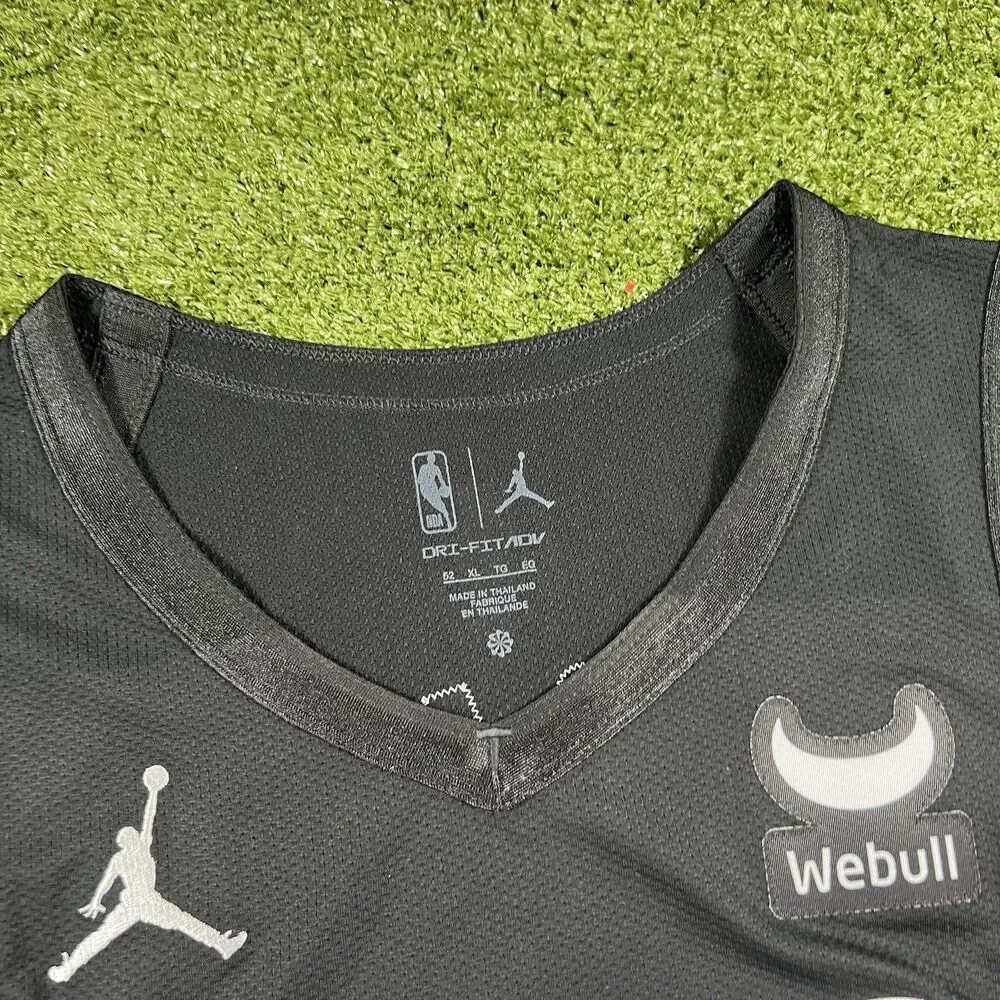 Jordan Brooklyn Nets Kevin Durant Authentic Statement Edition XL NWOt